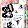 Aall & Create - #1061 - A6 STAMP SET - NEMESIA DIANTHUS