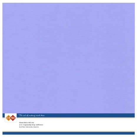 Linen Cardstock - Lavendel