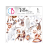 Ciao Bella - Winter Journey - Fussy Cut Vellum - Paper Pad - 6 x 6"