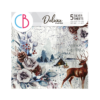 Ciao Bella - WINTER JOURNEY- DELUXE PAPER SILVER 6"X6" 5/PKG