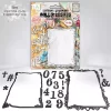 AALL& Create - #32 - DIE-CUTTING DIE SET - NUMBERAMA