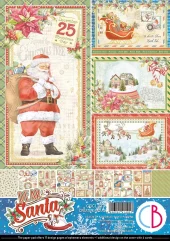 Ciao Bella - Dear Santa - Paper Pack (9 ark) A4