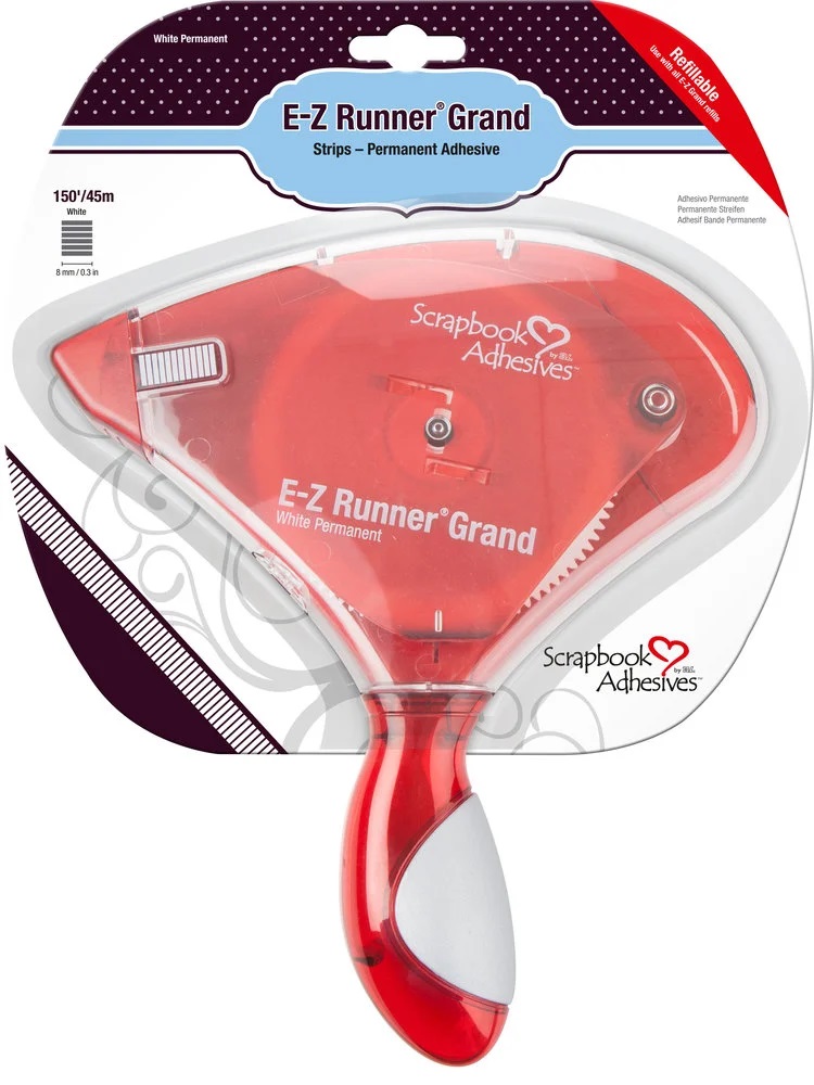 Scrapbook Adhesive - EZ Runner Grand - Dispenser m/Permanent lim