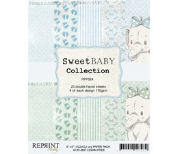 Reprint - Sweet Baby Blue - 6x6