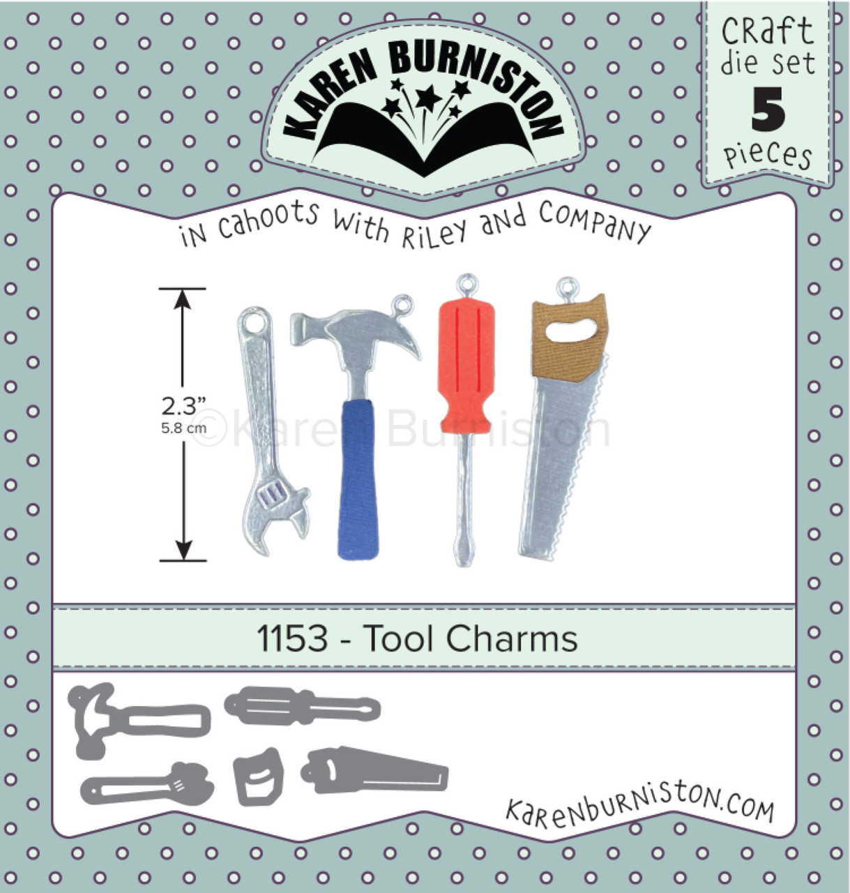 Karen Burniston Dies - Tool Charms - 1153