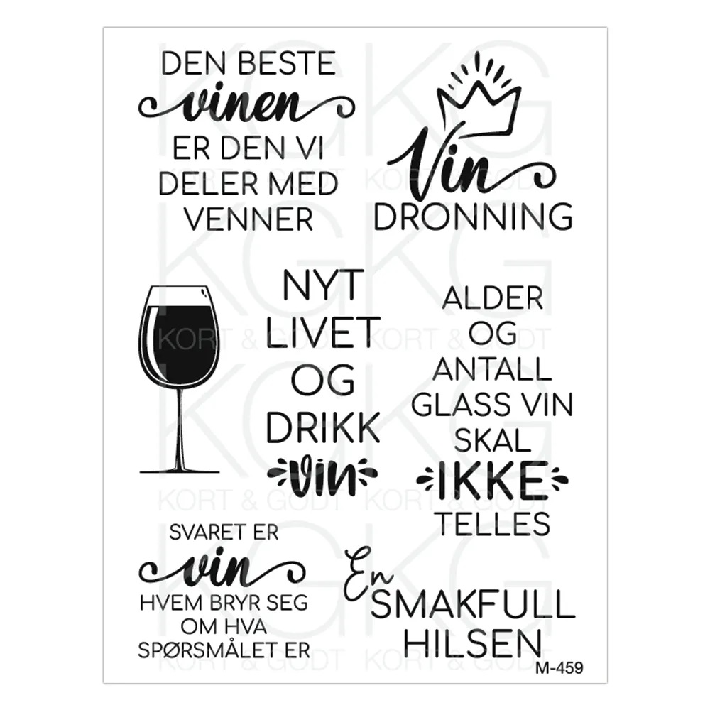 Kort og godt - M-459 - Vin