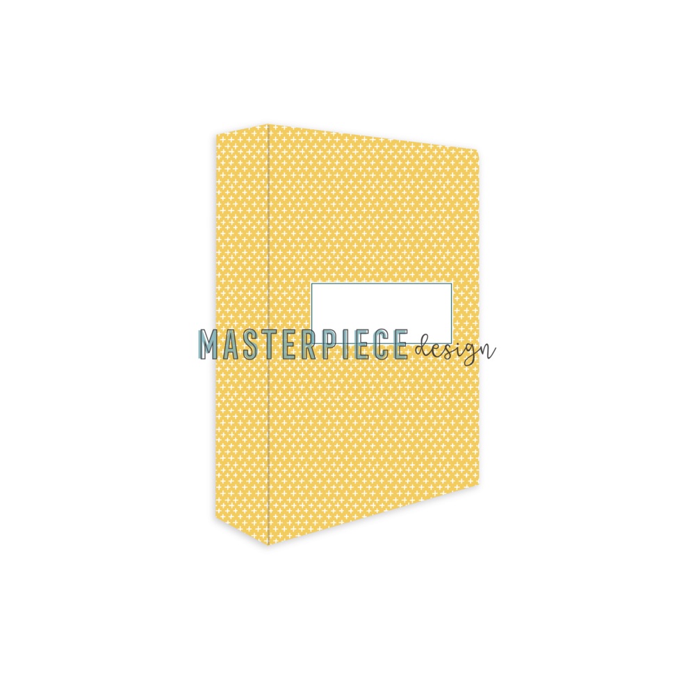 Masterpiece Design- Memory Planner Album 6x8 Inch Pastel Plus Yellow