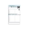 Masterpiece Design- Memory Planner Pocket Page Sleeves 6x8 Inch Design B