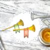 Gummiapan - fanfaretrompet - Dies