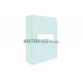 Masterpiece Design- Memory Planner Album 6x8 Inch Pastel Plus Turquoise