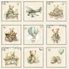 Reprint - Bear - Bear tags - 12 x 12