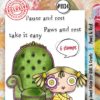 Aall& Create - # 1134 - Paws & rest- A7 STAMP -