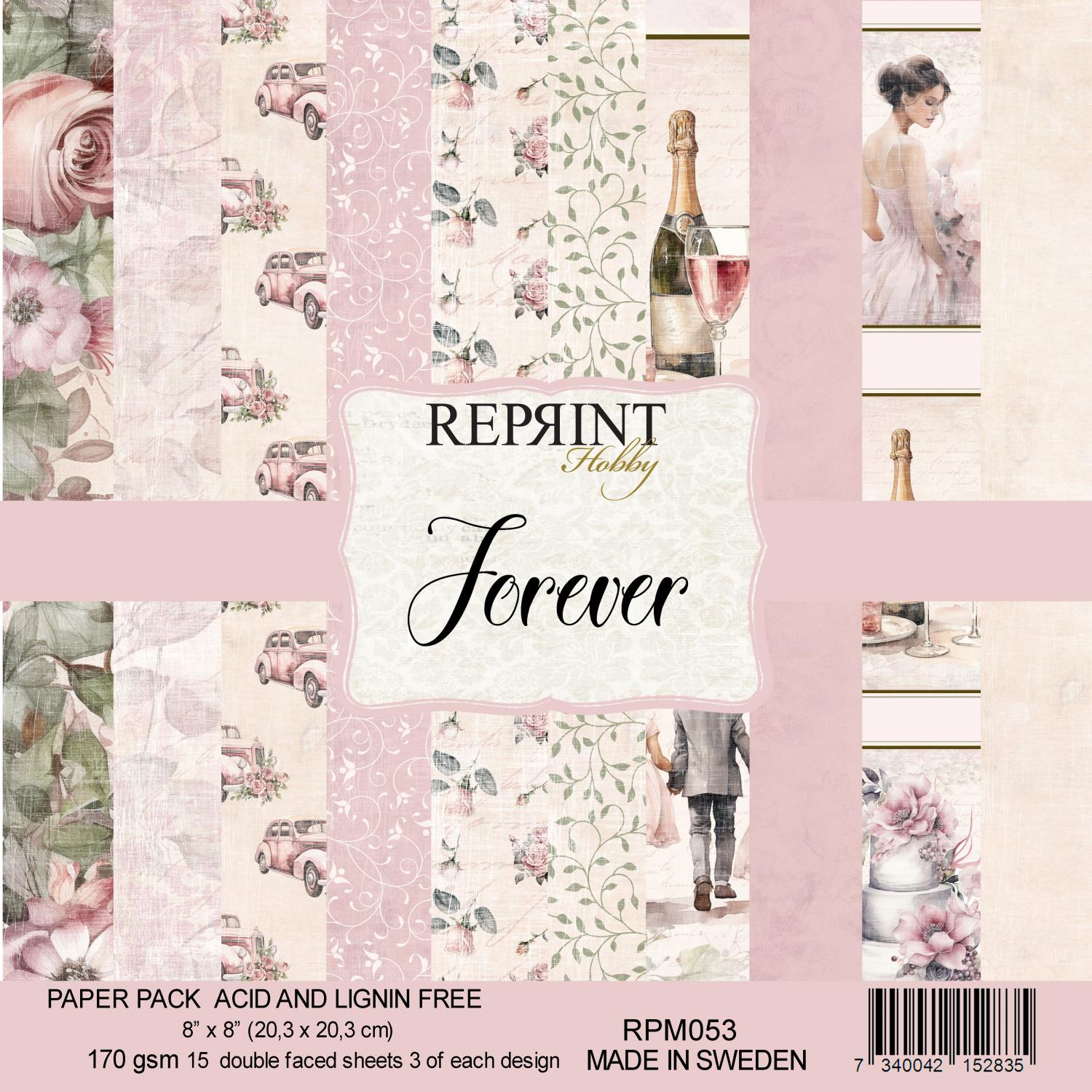 Reprint - Forever - Collection Pack - 8 x 8"