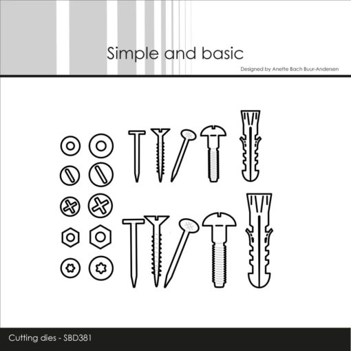 Simple and Basic - Nails Bits and Pieces Dies - Cutting Dies