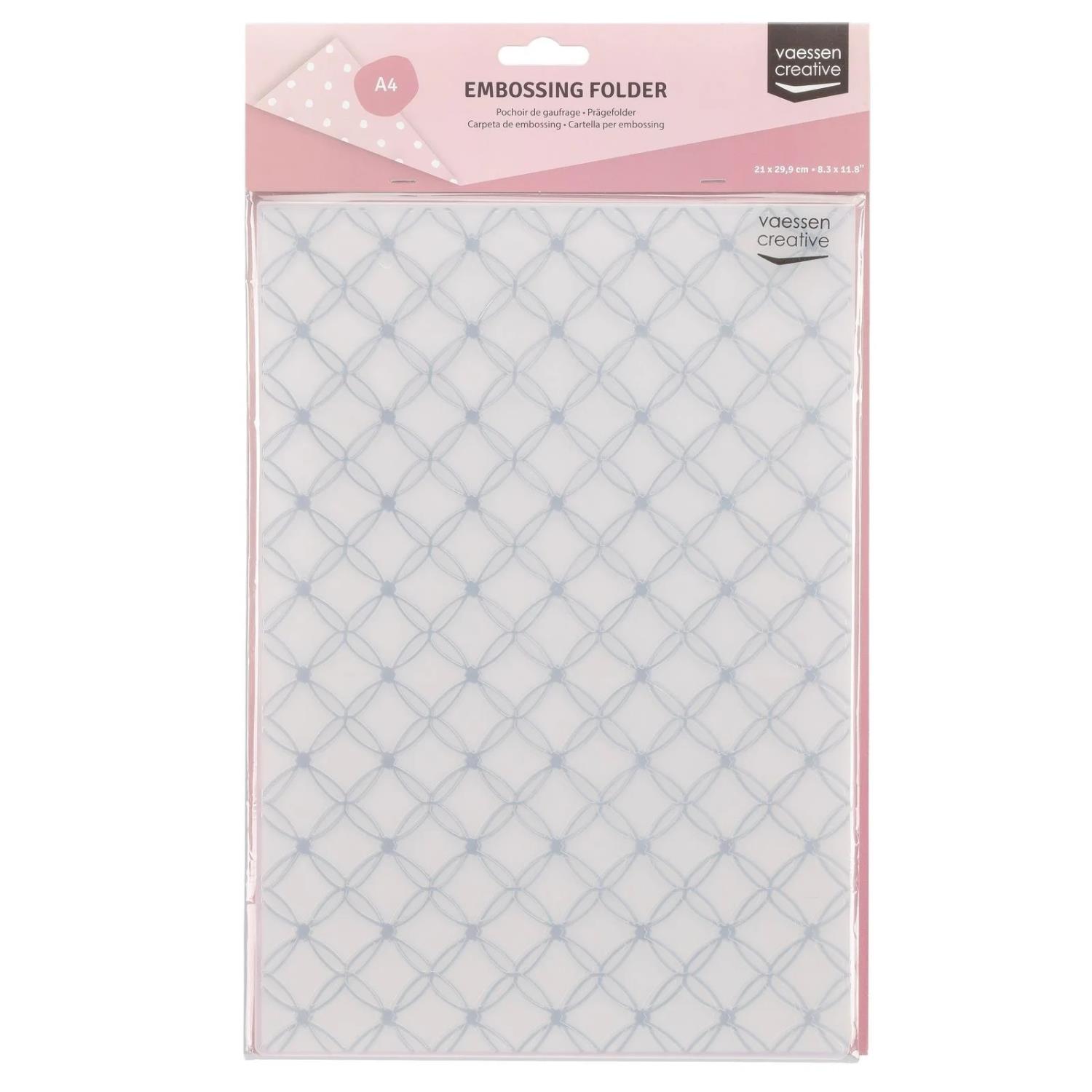 Vaessen Creative • Embossing Folder A4 Shell