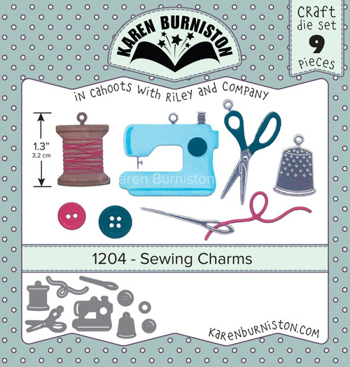 Karen Burniston Dies - Sewing charms