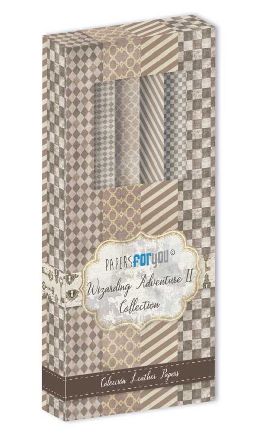 Paper for you - Wizarding Adventure II Leather Paper Kit (4pcs)