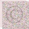 Papirdesign - 12 X 12 - Fryd og glede  - Festblomster rosa