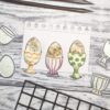 Gummiapan - 3 eggeglass - dies