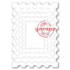 Gummiapan - Postage stamp Rectangle dies