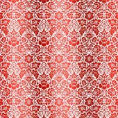 Kora - WHITE CARDSTOCK WITH RED FOIL - DAMASK DALIA