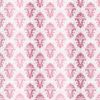 Kora - WHITE CARDSTOCK WITH PINK FOIL - DAMASK AZIZA