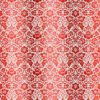 Kora - WHITE CARDSTOCK WITH RED FOIL - DAMASK DALIA