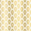 Kora - WHITE CARDSTOCK WITH GOLDEN FOIL - DAMASK AZIZA