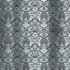 Kora - NAVY BLUE CARDSTOCK WITH SILVER FOIL - DAMASK DALIA