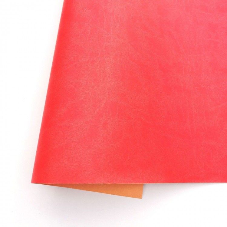 Kora - BOOKBINDING - ECOLEATHER MATTE - LAVA RED