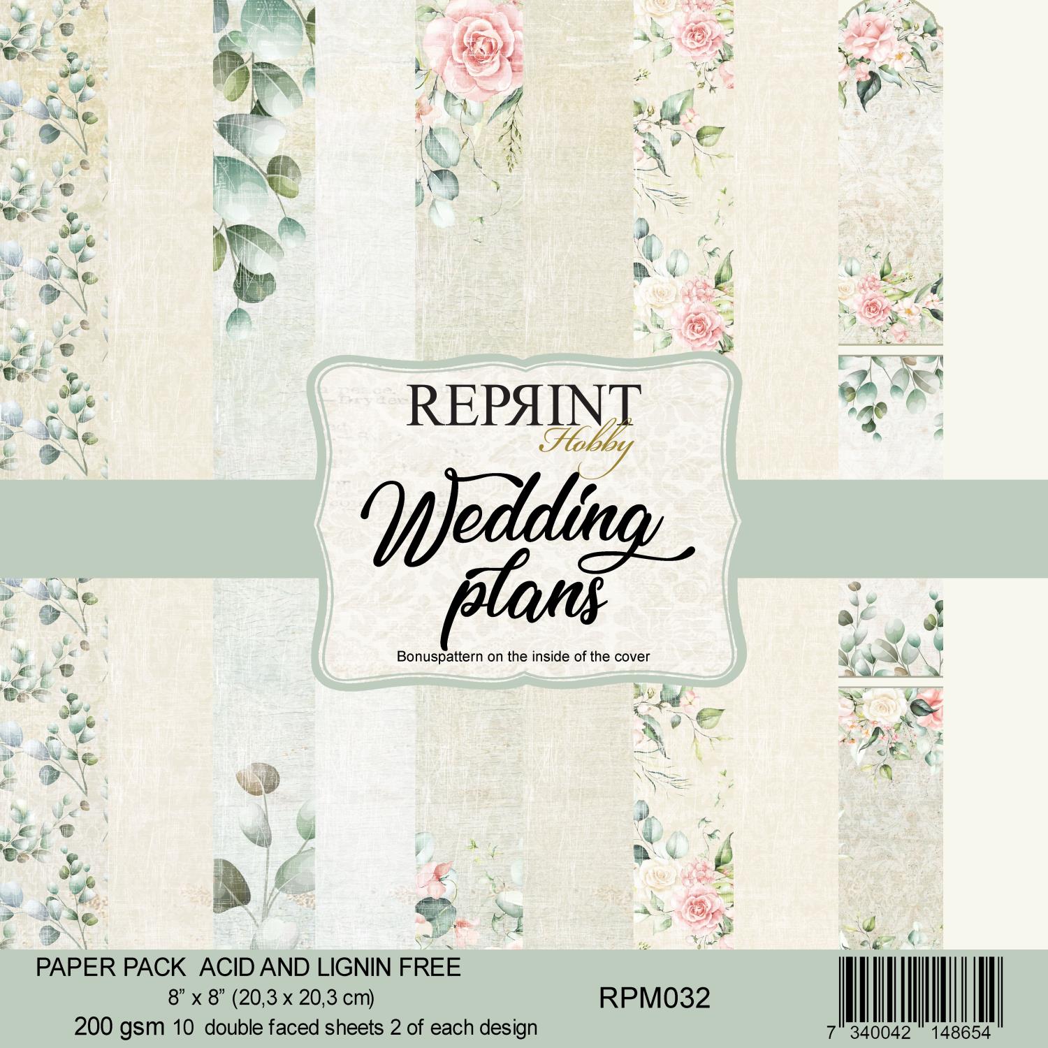 Reprint - Paperpack Reprint - Wedding Plans Collection 8x8