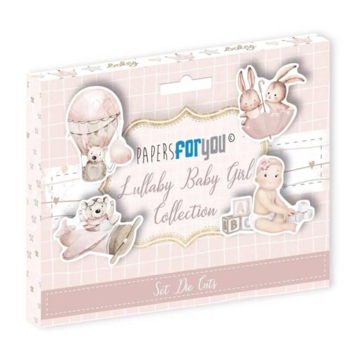 Papers for you - Lullaby Baby Girl Die Cuts