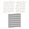 Spellbinders - Curved Everyday Sentiments Glimmer Hot Foil Plate & Die Set