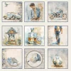 Reprint - 12 x12 - Guy - Cards