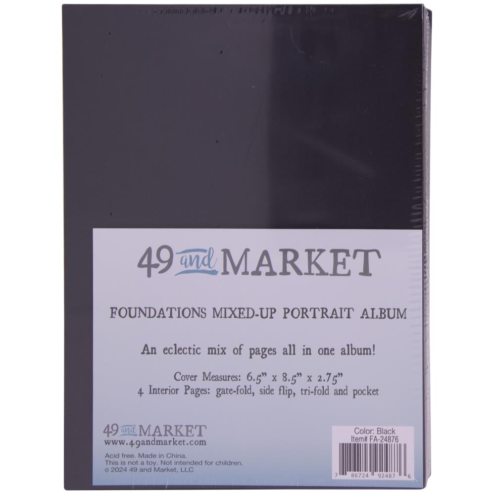 49 & Market Foundations Mixed Up Album - Portrait - Black