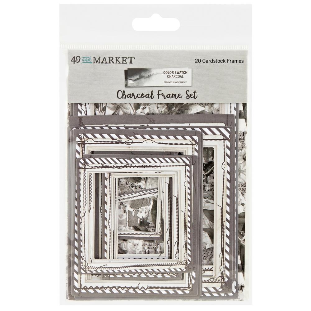 49 and Market - Color Swatch: Charcoal Frame Set