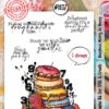 Aall & Create - #1137 - A6 STAMP SET - Doughnut Worry, Be Happy