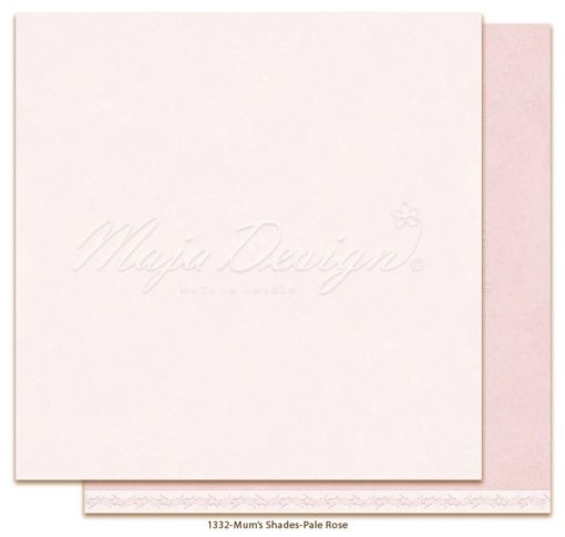 Maja Design - Mum's Garden - Pale rose- 12 x 12"