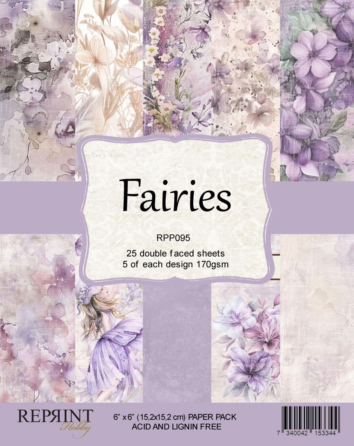 Reprint - Paperpack Reprint - Fairies Collection - 6x6