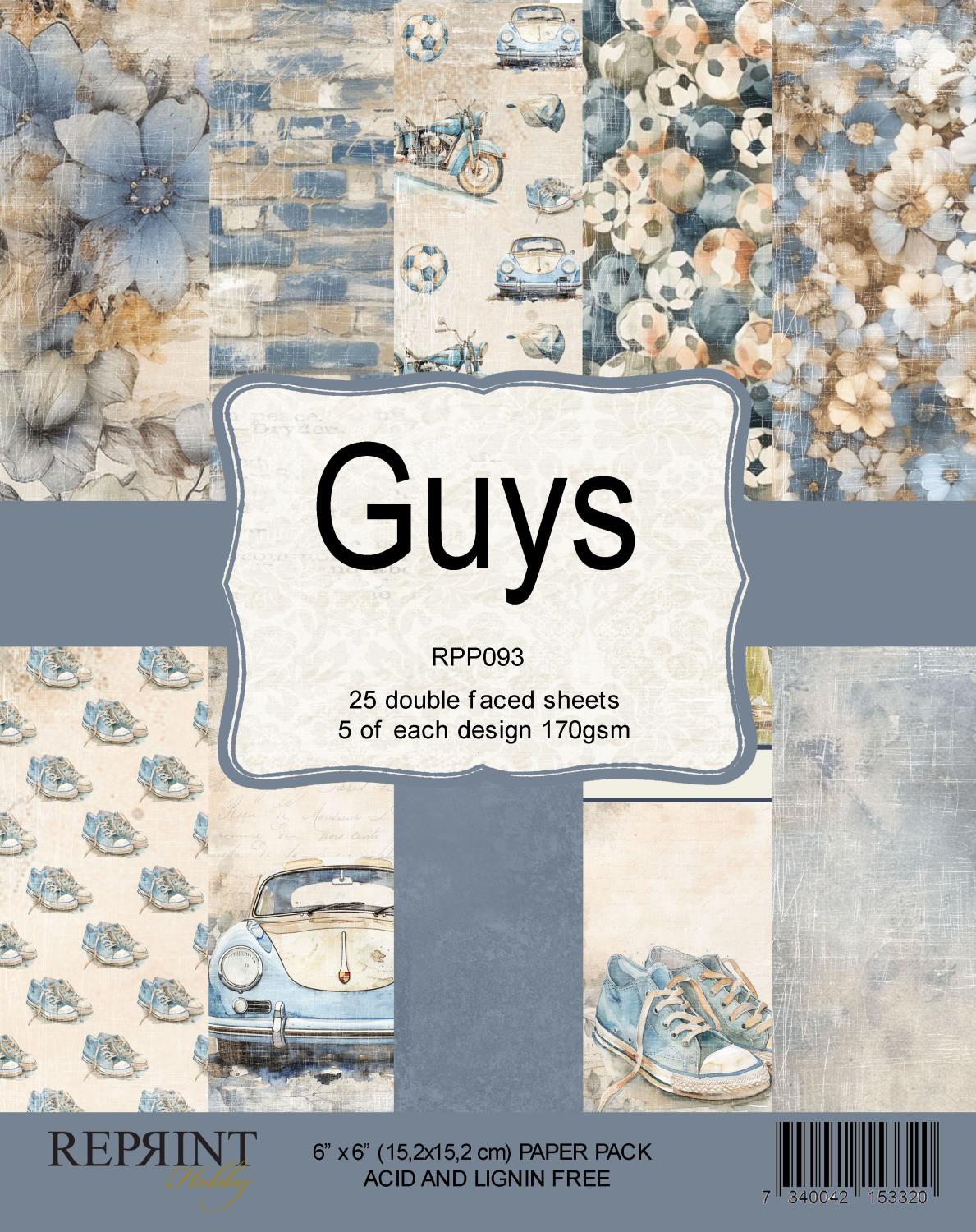 Reprint - Paperpack Reprint - Guys Collection - 6x6