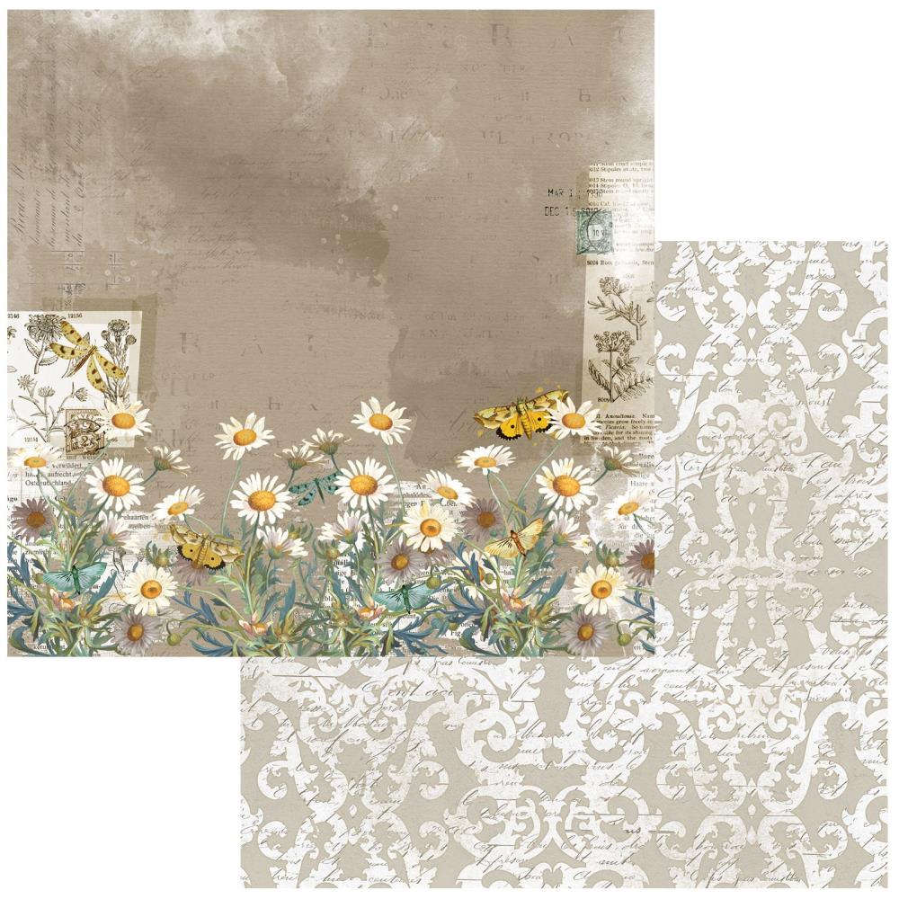 49 And Market - 12"X12" Krafty Garden Double-Sided Cardstock - Engaging Florals