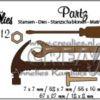 Crealies - Partzz dies no. 12, Tools