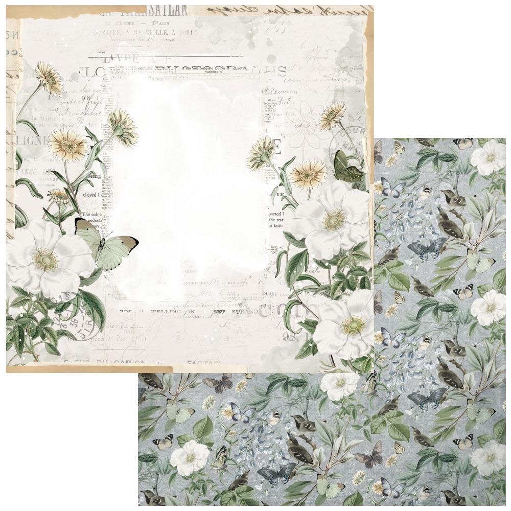 49 And Market - Vintage Artistry Moonlit Garden Double-Sided Cardstock - Calming