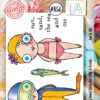 Aall& Create - # 856 - Sea & me - A7 STAMP -