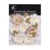 Little Birdie - Little Birdie Valerie Paper Flowers 8/Pkg- Ivory Pearl