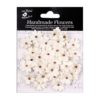 Little Birdie Beaded Blooms Paper Flowers 30/Pkg -