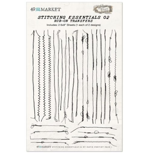 49 And Market Essentials Rub-On Transfer Set