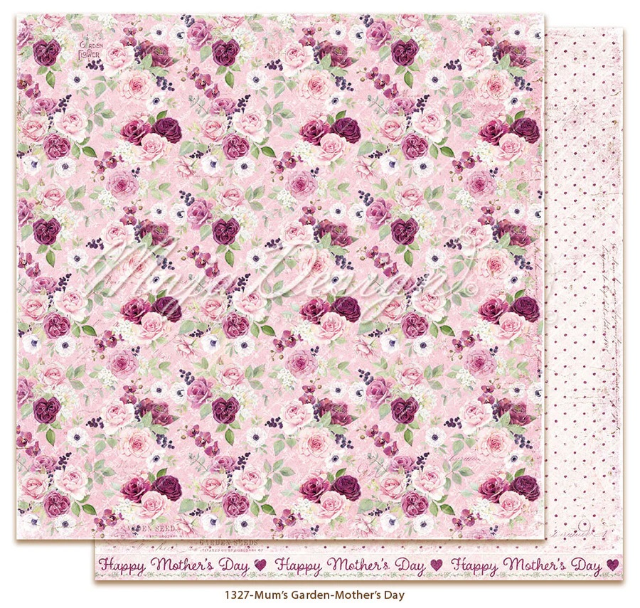 Maja Design - Mum's Garden - Mothers day- 12 x 12"