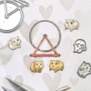 Gummiapan - Hamster og hamsterhjul- Dies