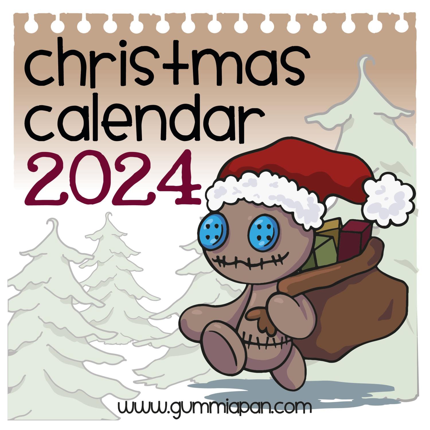 Gummiapan Adventkalender 2024